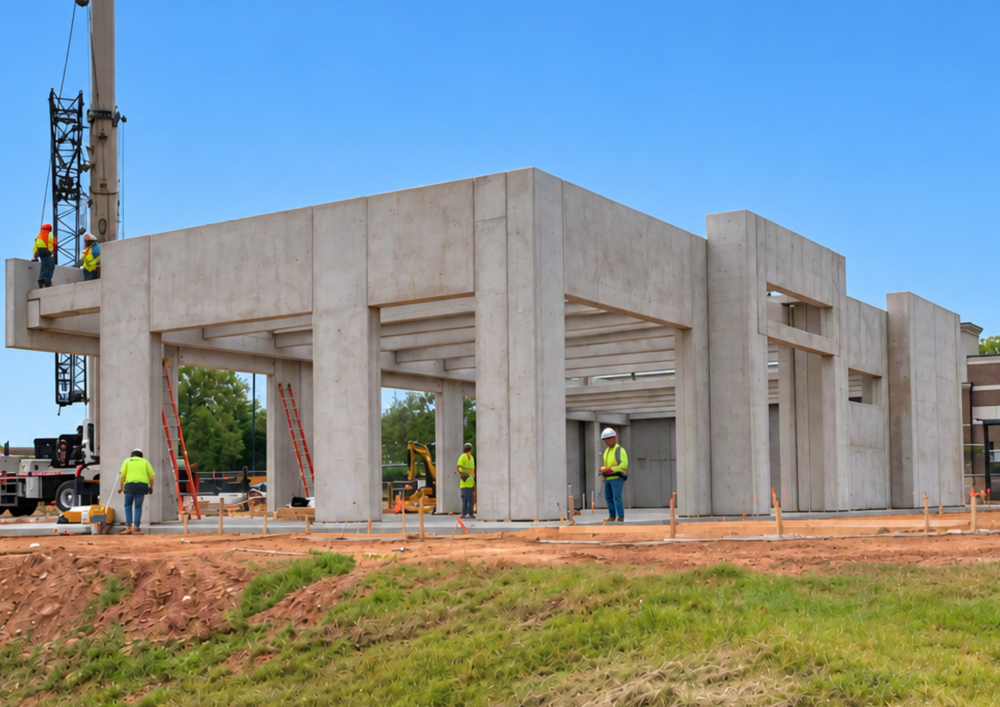 Edificio logistico prefabbricato SINIS